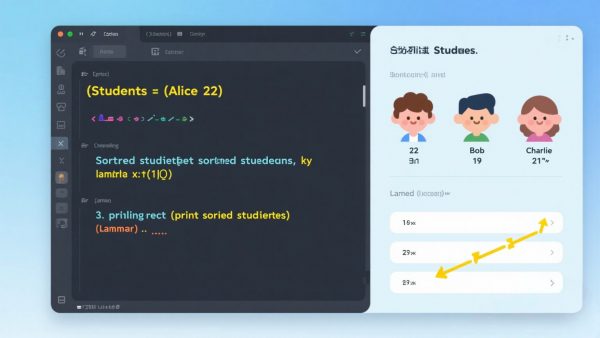 如何在Python中使用Lambda进行排序 – QPython+